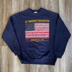 Vintage 1997 Bill Clinton Presidential Inauguration Sweatshirt - size Large